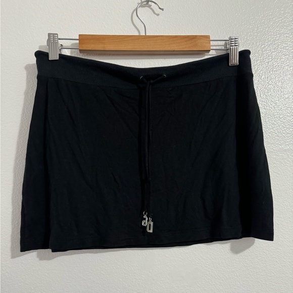 Dolce & Gabbana Dresses & Skirts - Dolce & Gabbana women’s knit mini beachwear skirt y2k black size small tie front
